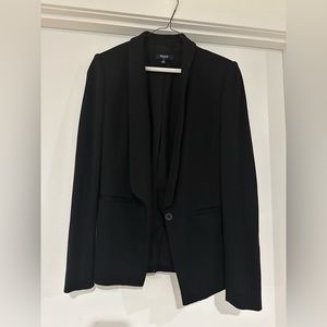 Madewell Duskfall Black Blazer Size 0 EUC